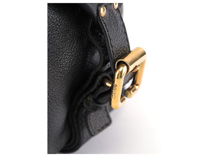 Chloé Borsa a tasca Paddington in pelle nera - vista 10
