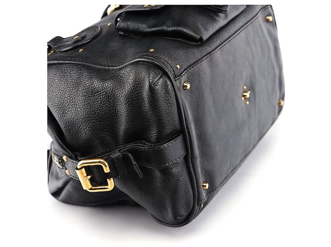 Chloé Borsa a tasca Paddington in pelle nera - vista 11