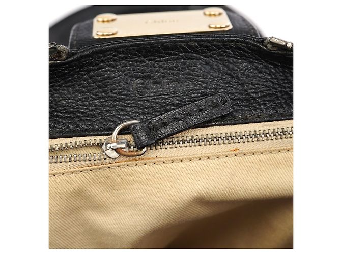 Chloé Borsa a tasca Paddington in pelle nera - vista 17