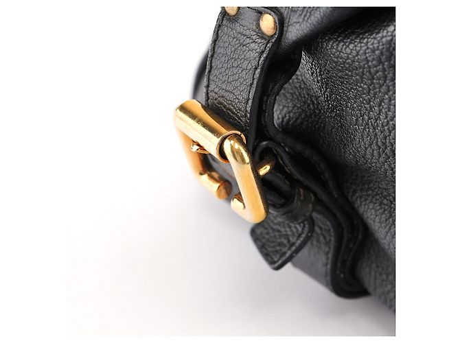 Chloé Borsa a tasca Paddington in pelle nera - vista 8
