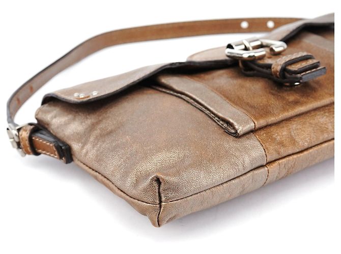 Chloé Borsa a tracolla con cintura in pelle marrone - vista 7