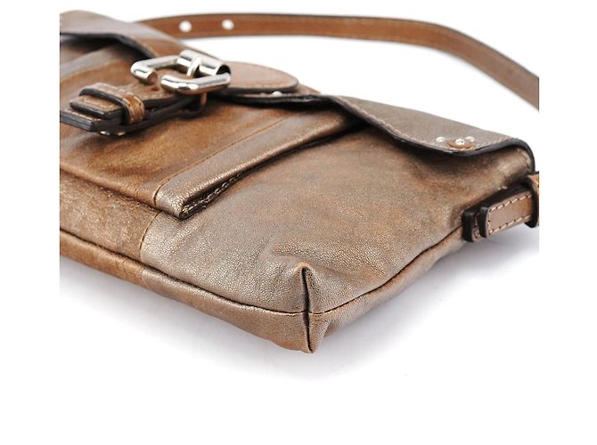 Chloé Borsa a tracolla con cintura in pelle marrone - vista 8