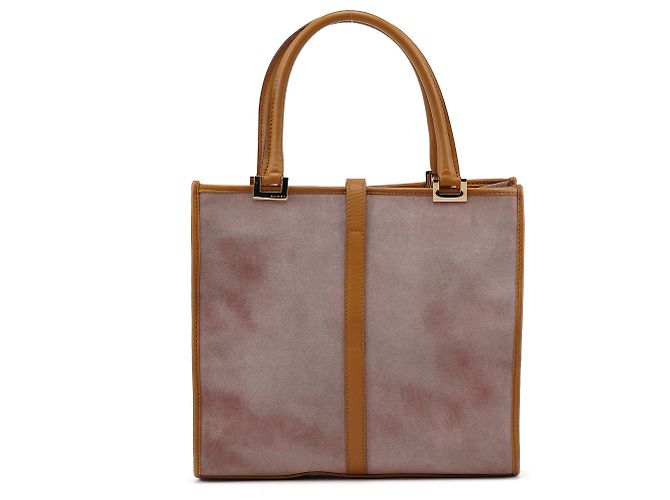 Gucci 002 1065 Borsa Tote Jackie in camoscio rosa - vista 3