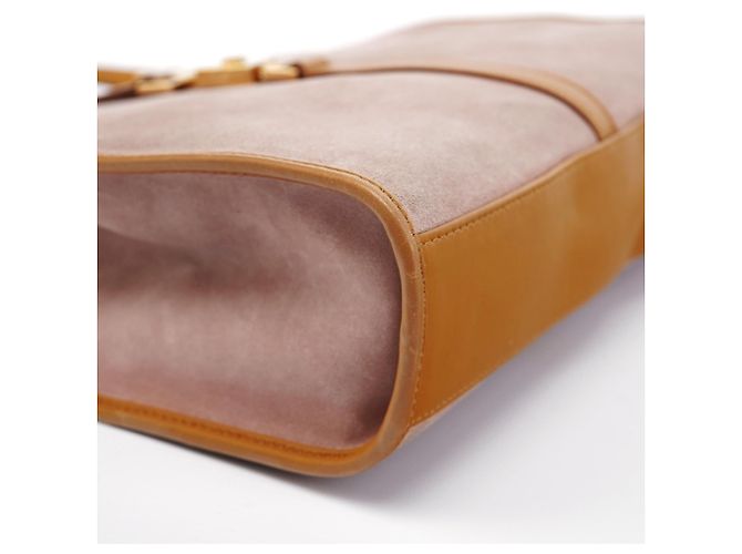 Gucci 002 1065 Borsa Tote Jackie in camoscio rosa - vista 7