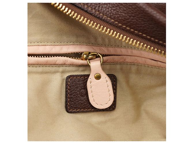 Chloé Borsa a tracolla 2-Way Paraty in pelle marrone - vista 13