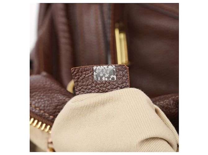 Chloé Borsa a tracolla 2-Way Paraty in pelle marrone - vista 14