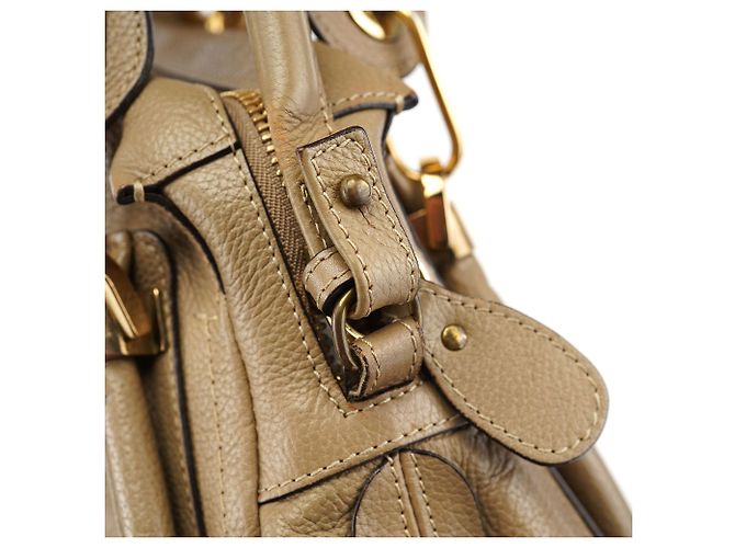 Chloé Borsa a tracolla 2-Way Paraty in pelle marrone chiaro - vista 15