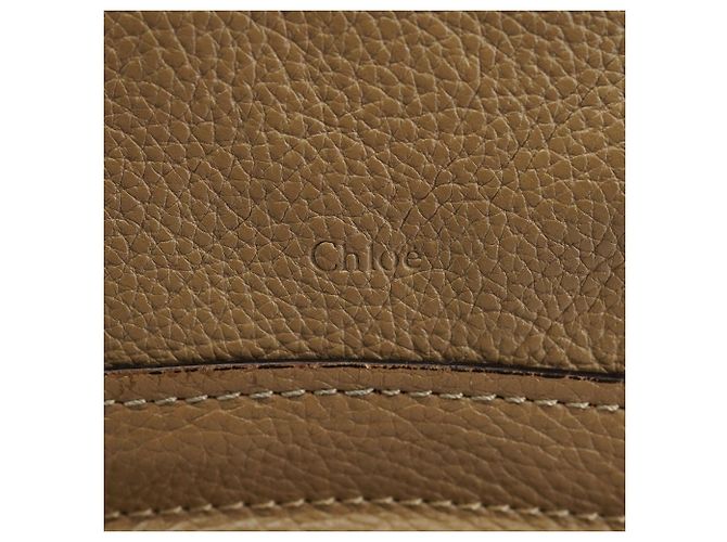 Chloé Borsa a tracolla 2-Way Paraty in pelle marrone chiaro - vista 6