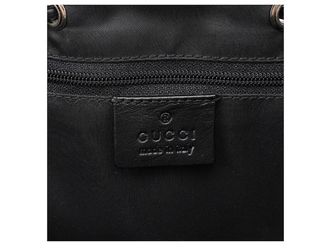 Gucci 1999 Grey Snakeskin Print Drawstring Tote Bag - Ansicht 14