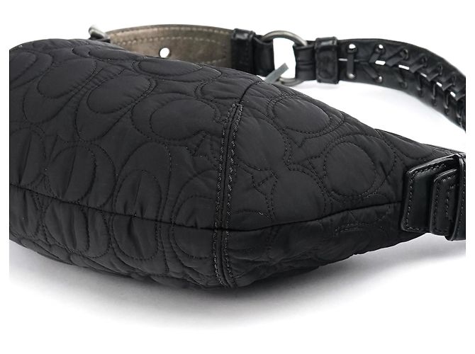 Coach 6791 Borsa a tracolla Soho in nylon trapuntato nero - vista 10