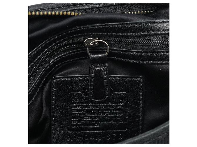 Coach 6791 Borsa a tracolla Soho in nylon trapuntato nero - vista 13