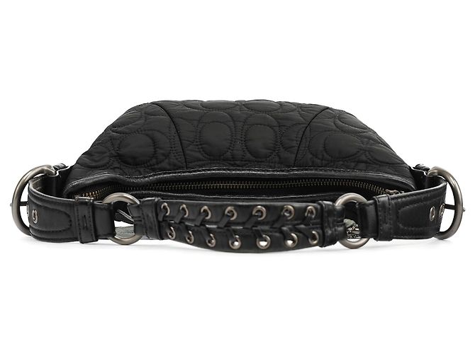 Coach 6791 Borsa a tracolla Soho in nylon trapuntato nero - vista 4