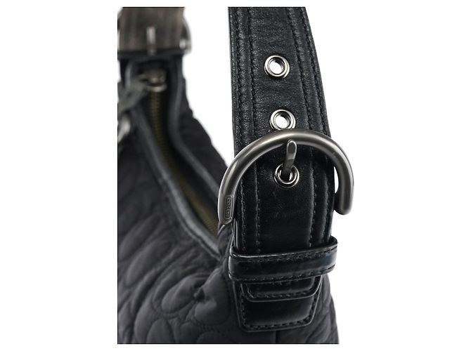 Coach 6791 Borsa a tracolla Soho in nylon trapuntato nero - vista 7