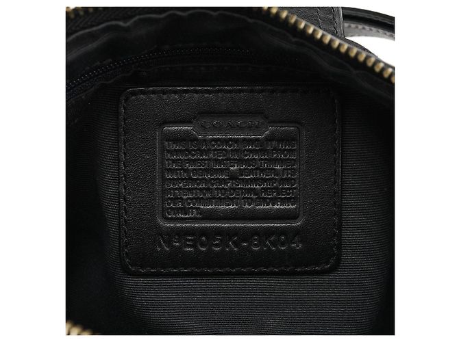 Coach Borsa a tracolla 8K04 Black Signature Hamptons - vista 11