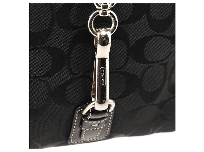 Coach Borsa a tracolla 8K04 Black Signature Hamptons - vista 6