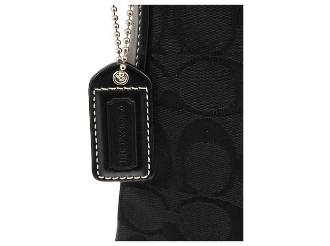 Coach Borsa a tracolla 8K04 Black Signature Hamptons - vista 7