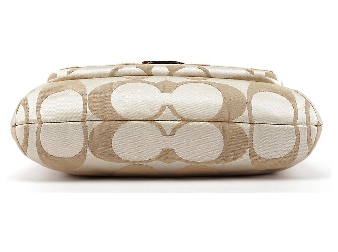 Coach F25289 Borsa 2-Way Signature Soho Beige Coral Pink - vista 5