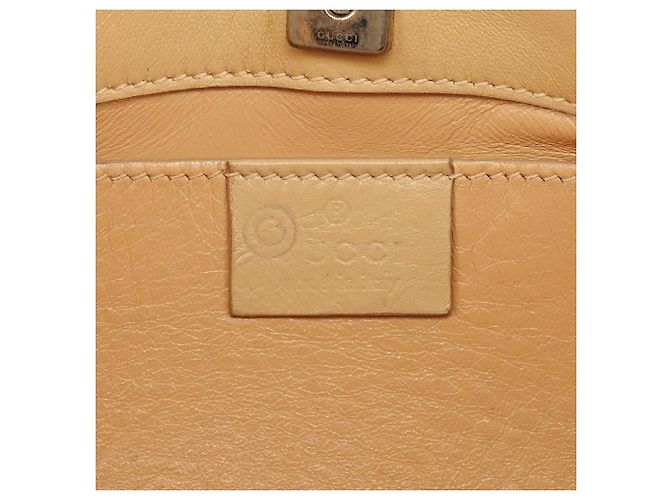 Gucci 35808 Borsa a tracolla in lino beige - vista 11