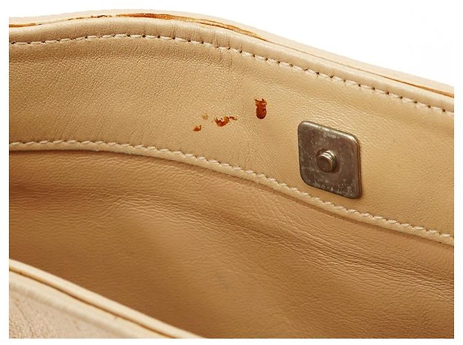Gucci 35808 Borsa a tracolla in lino beige - vista 13