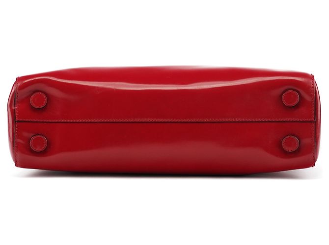 Prada Borsa Sport Top Handle Spazzolato Rossa e Nera 1998 - vista 5