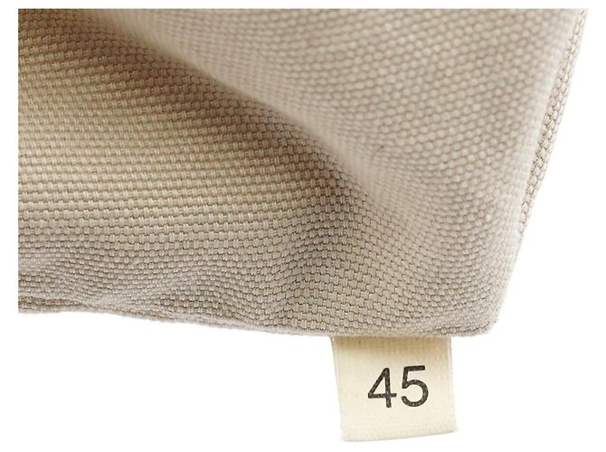 Miu Miu Borsa a tracolla in tela beige con applicazioni floreali - vista 12