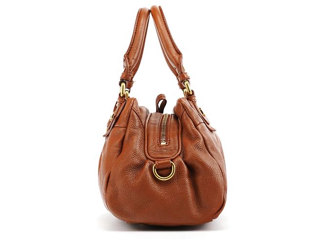 Marc by Marc Jacobs Borsa 2-Way Classic Q Baby Groovee in pelle marrone - vista 2