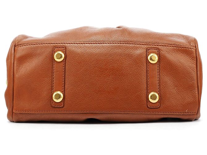Marc by Marc Jacobs Borsa 2-Way Classic Q Baby Groovee in pelle marrone - vista 5