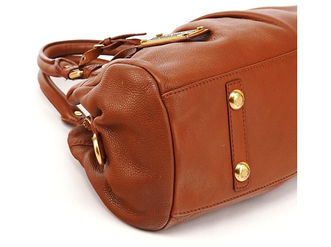 Marc by Marc Jacobs Borsa 2-Way Classic Q Baby Groovee in pelle marrone - vista 8