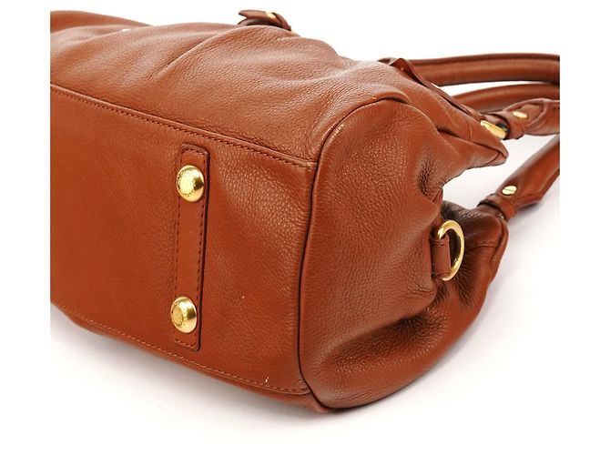 Marc by Marc Jacobs Borsa 2-Way Classic Q Baby Groovee in pelle marrone - vista 9