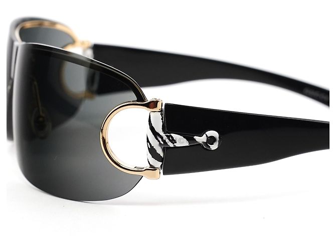 Gucci Gafas de sol Shield GG 2746/S Black Horsebit - vista 4
