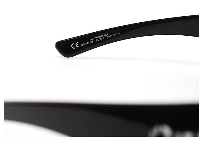 Gucci Gafas de sol Shield GG 2746/S Black Horsebit - vista 5