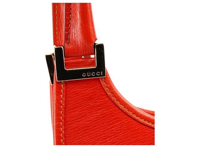 Gucci 002 1068 Borsa a tracolla Jackie in pelle rossa - vista 6