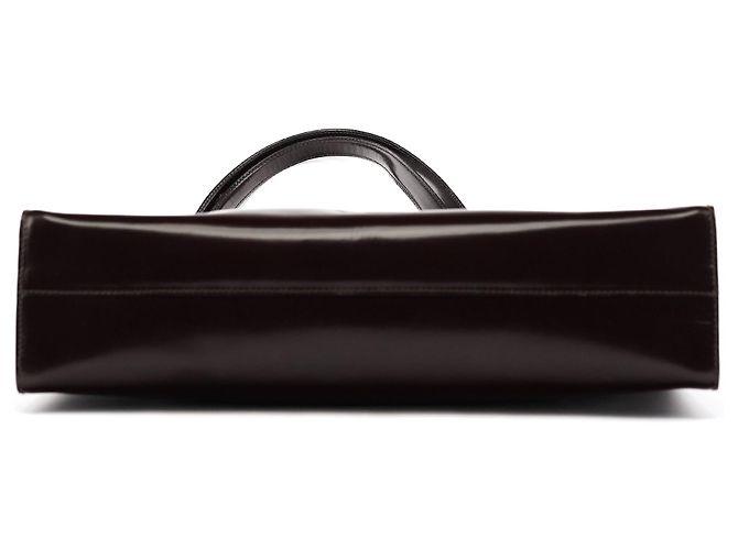 Prada Borsa Tote Clutch Sport 1995 Brown Spazzolato - vista 5