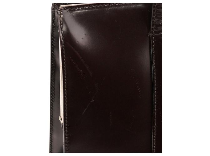 Prada Borsa Tote Clutch Sport 1995 Brown Spazzolato - vista 8