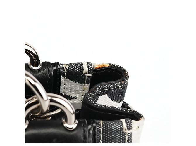 Coach 14515 Borsa Tote Peyton Op Art Signature Black White - vista 10