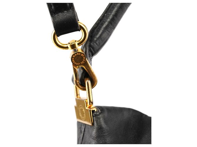 Marc by Marc Jacobs Borsa 2-Way multi-tasche in pelle nera - vista 10