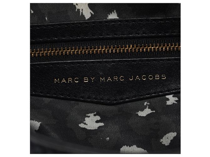 Marc by Marc Jacobs Borsa 2-Way multi-tasche in pelle nera - vista 11