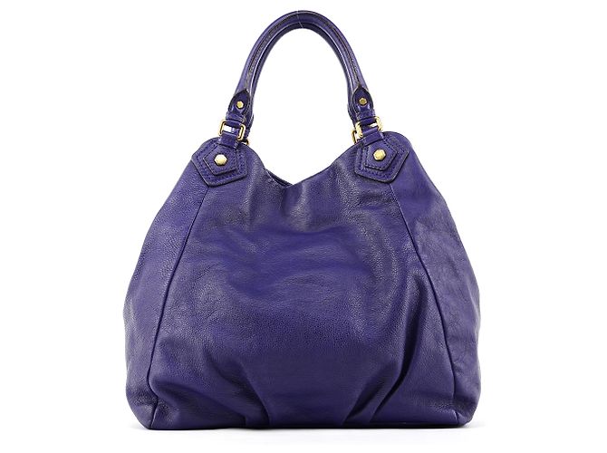 Marc by Marc Jacobs Borsa 2-Way Classic Q Fran in pelle viola - vista 3
