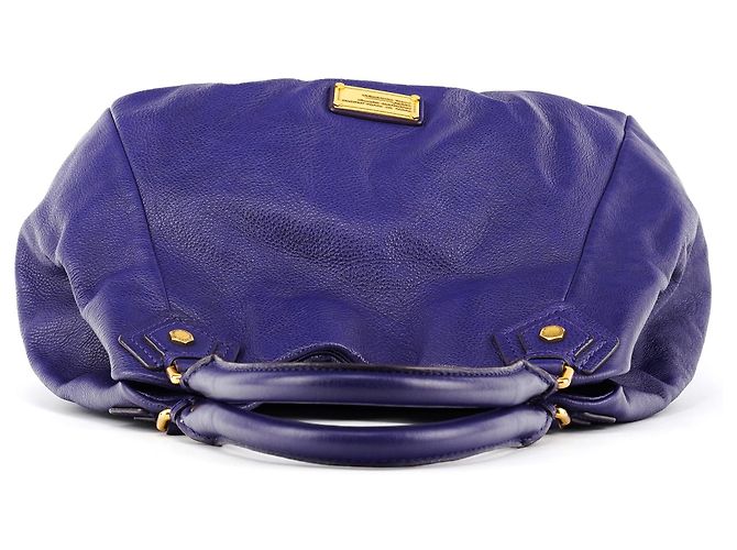 Marc by Marc Jacobs Borsa 2-Way Classic Q Fran in pelle viola - vista 4
