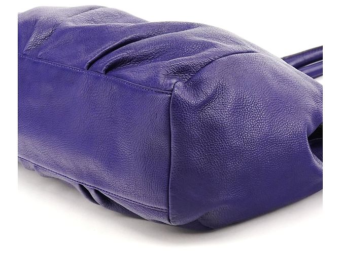 Marc by Marc Jacobs Borsa 2-Way Classic Q Fran in pelle viola - vista 8