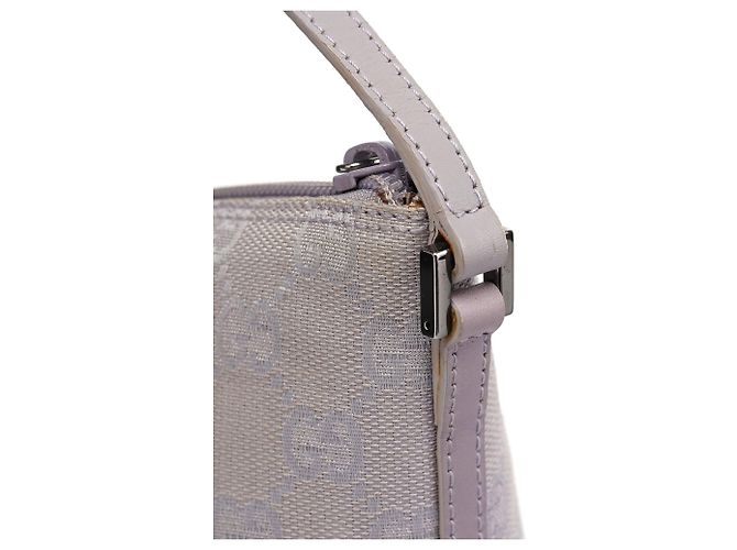 Gucci 07198 Light Purple GG Boat Pochette - vista 8