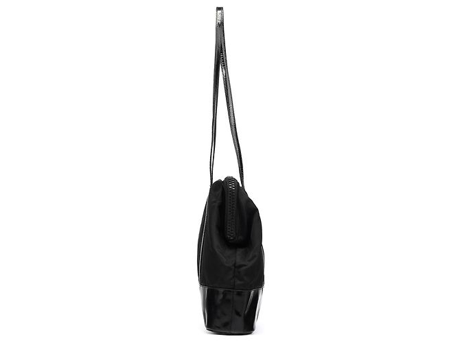 Prada Borsa Tote in Tessuto Spazzolato nera - vista 2