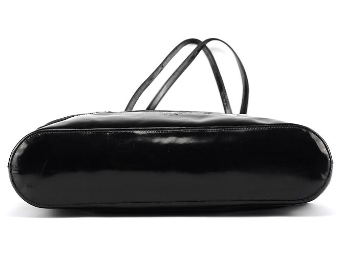 Prada Borsa Tote in Tessuto Spazzolato nera - vista 5