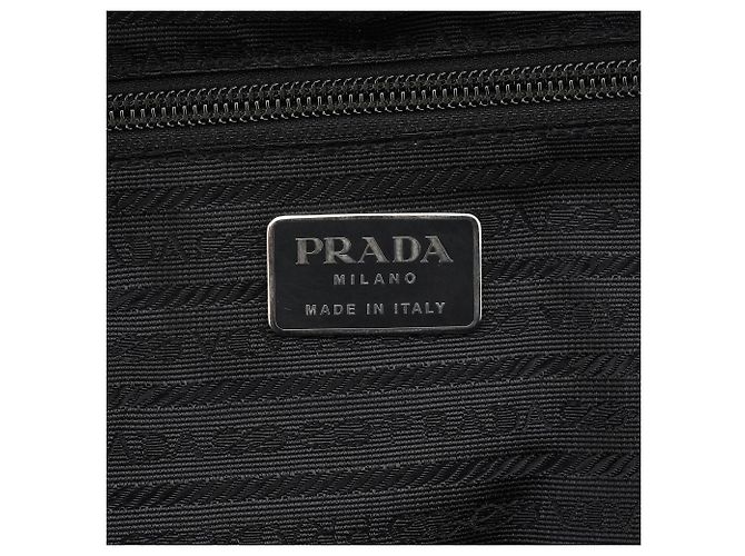 Prada Borsa Tote 1995 Black Tessuto Trend Nappa Nylon - vista 13