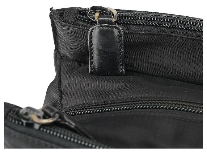 Prada Borsa Tote 1995 Black Tessuto Trend Nappa Nylon - vista 8