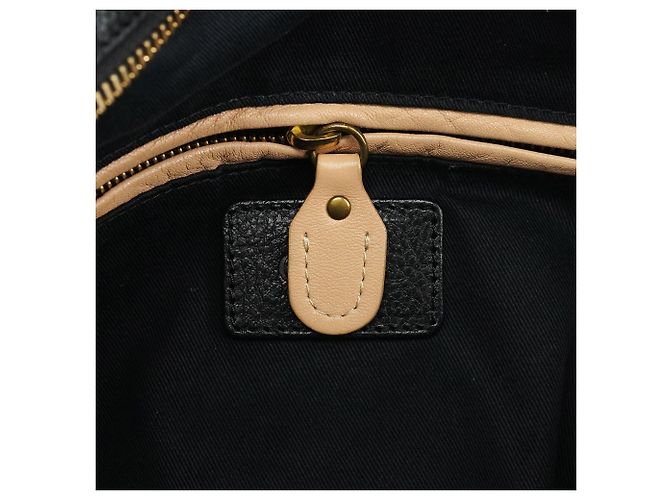 Chloé Borsa Paraty 2-Way in pelle nera - vista 13