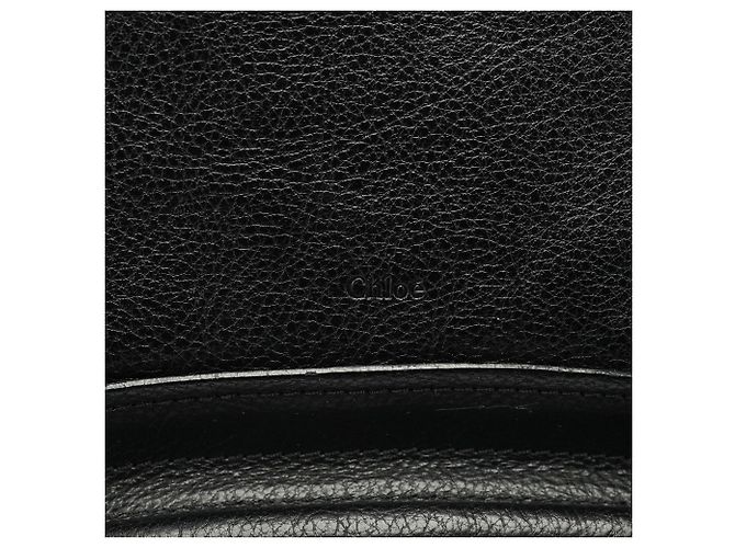 Chloé Borsa Paraty 2-Way in pelle nera - vista 6
