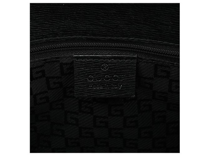 Gucci Borsa a spalla Jackie in pelle nera - vista 10