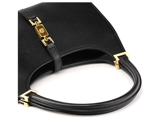 Gucci Borsa a spalla Jackie in pelle nera - vista 9