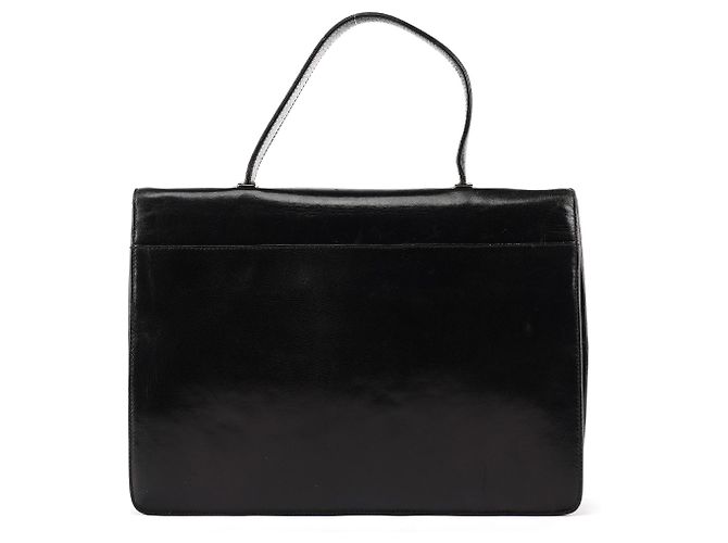 Prada Borsa con manico in pelle Vitello nera - vista 3